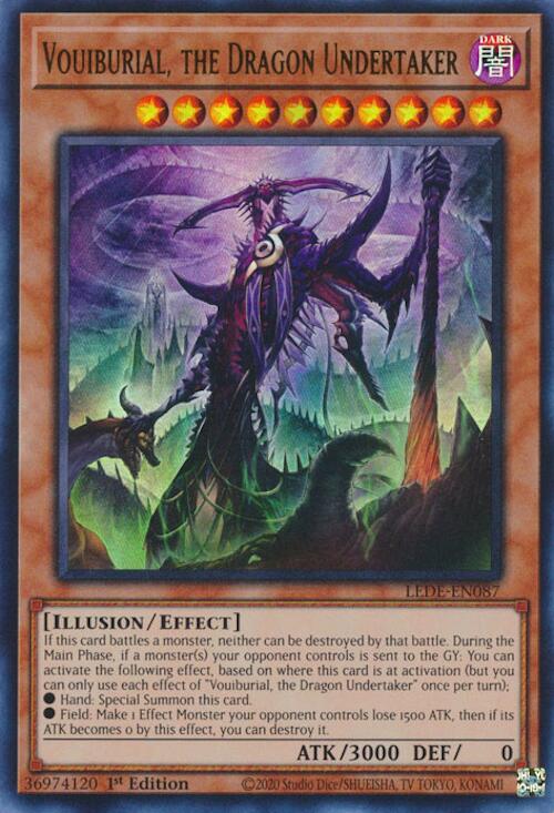 Vouiburial, the Dragon Undertaker [LEDE-EN087] Ultra Rare | Good Games Morley