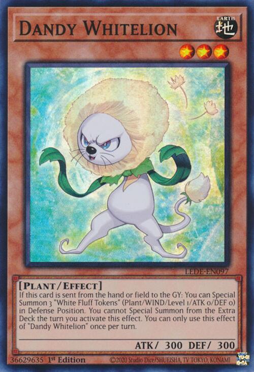 Dandy Whitelion [LEDE-EN097] Super Rare | Good Games Morley