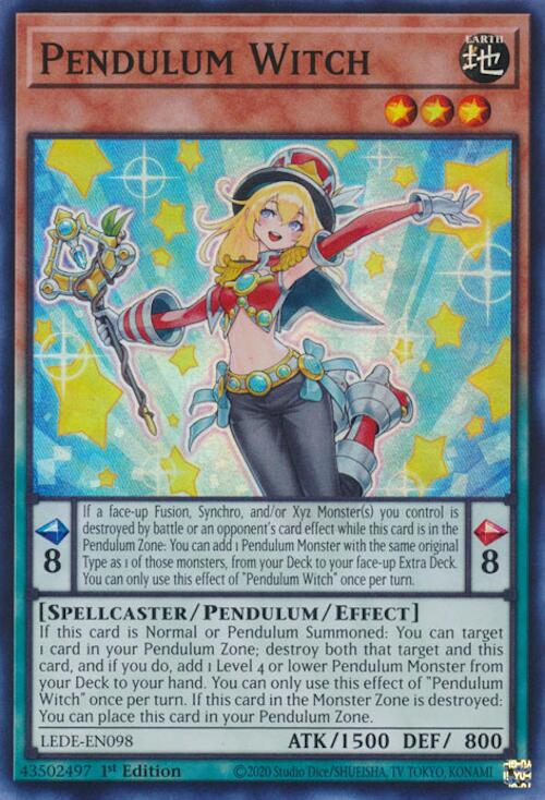Pendulum Witch [LEDE-EN098] Super Rare | Good Games Morley