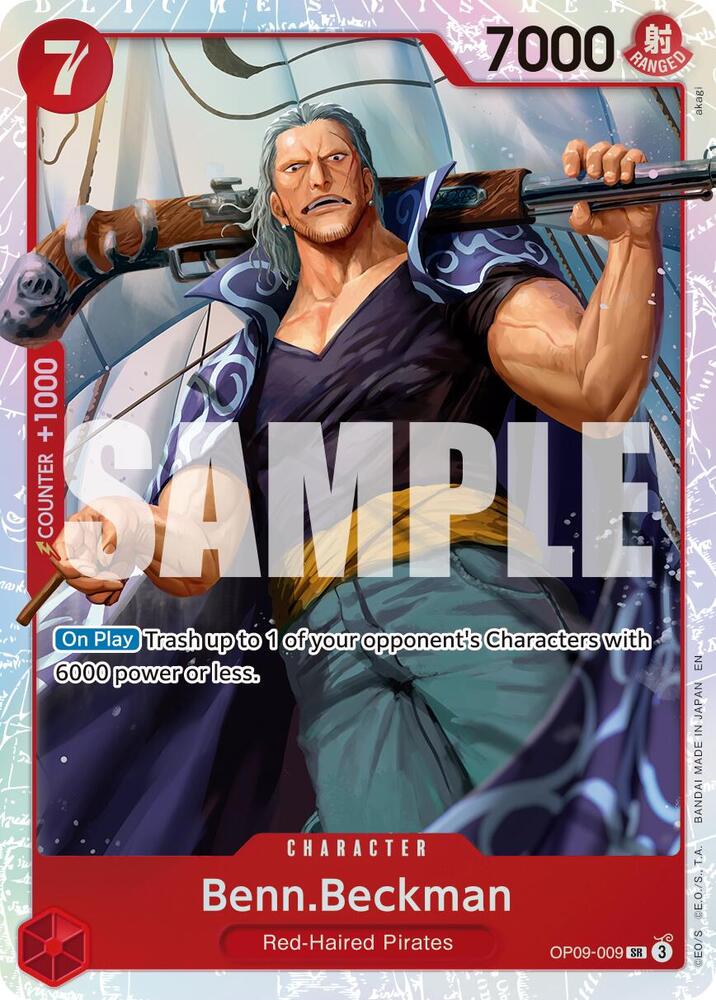 Benn.Beckman (Reprint) OP09-009 (Premium Booster -The Best- Vol. 2)  - Foil | Good Games Morley