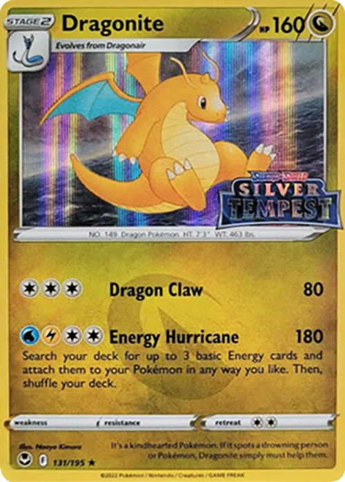 Dragonite (131/195) (Silver Tempest Stamped) [Sword & Shield: Silver Tempest] | Good Games Morley