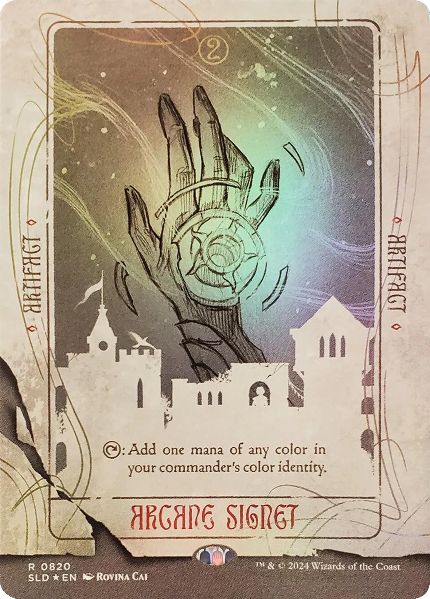 Arcane Signet (0820) (Rainbow Foil) [Secret Lair Drop Series] | Good Games Morley