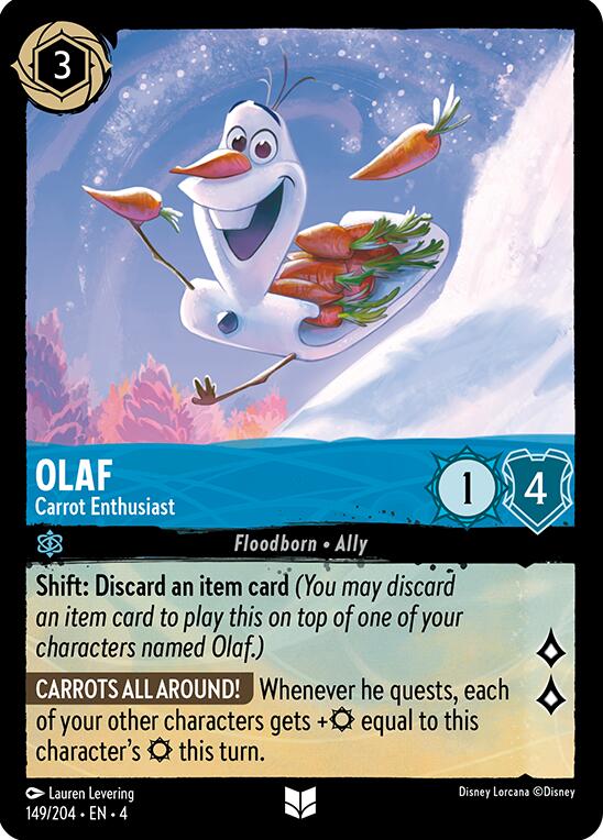 Olaf - Carrot Enthusiast (149/204) [Ursula's Return] | Good Games Morley