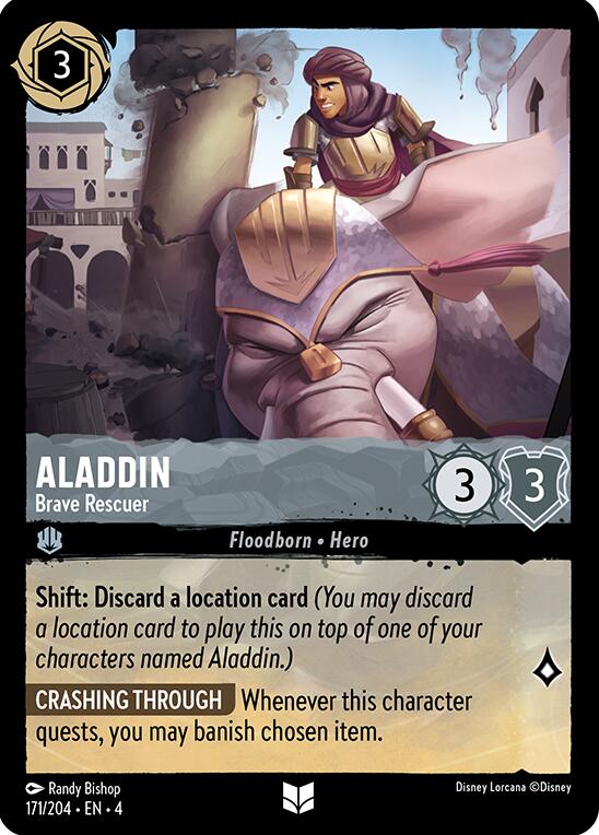 Aladdin - Brave Rescuer (171/204) [Ursula's Return] | Good Games Morley