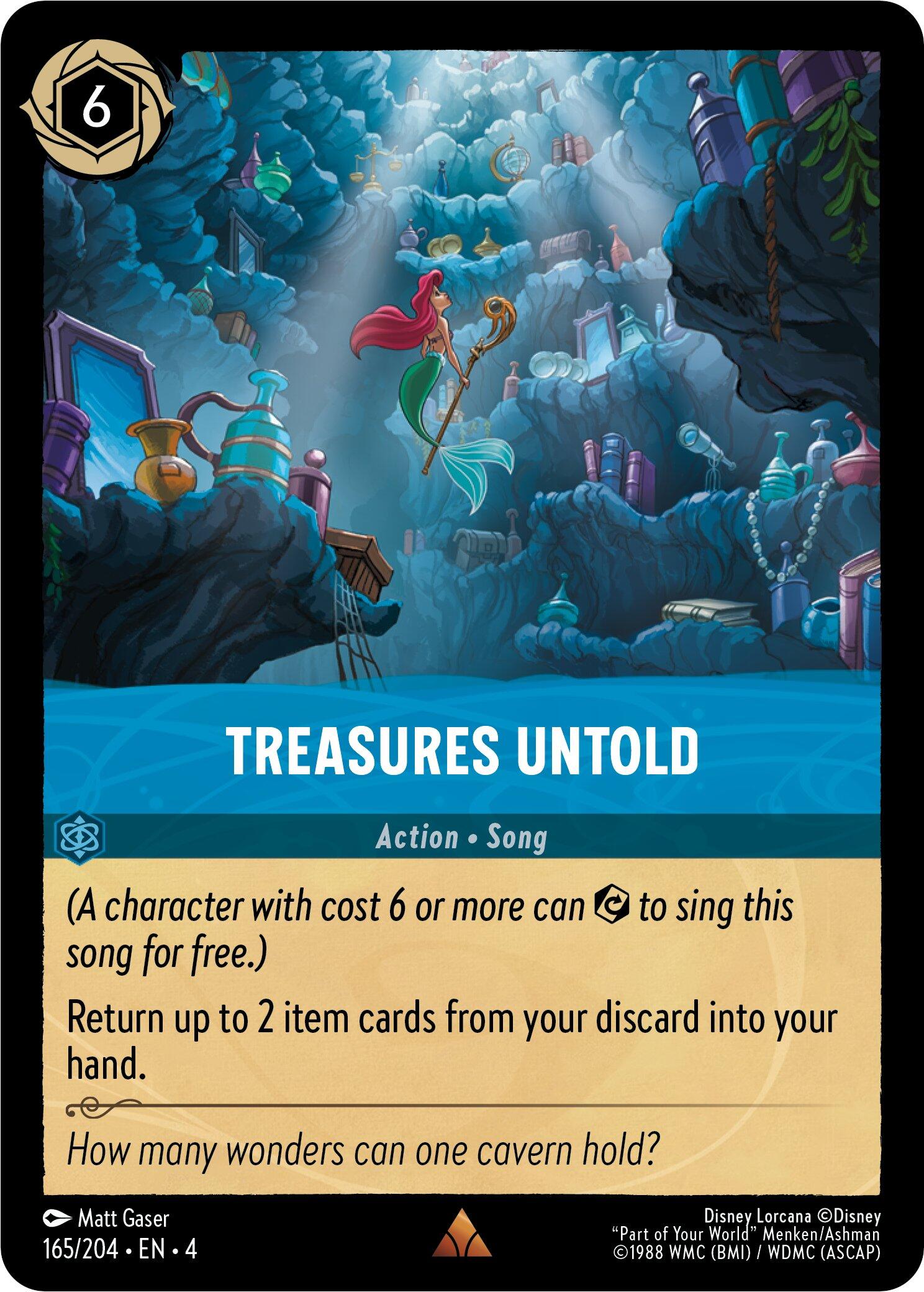 Treasures Untold (165/204) [Ursula's Return] | Good Games Morley