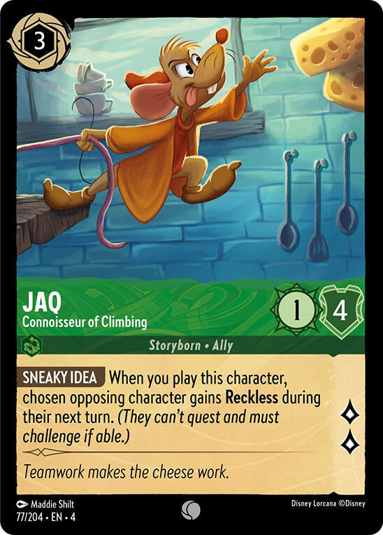 Jaq - Connoisseur of Climbing (77/204) [Ursula's Return] | Good Games Morley
