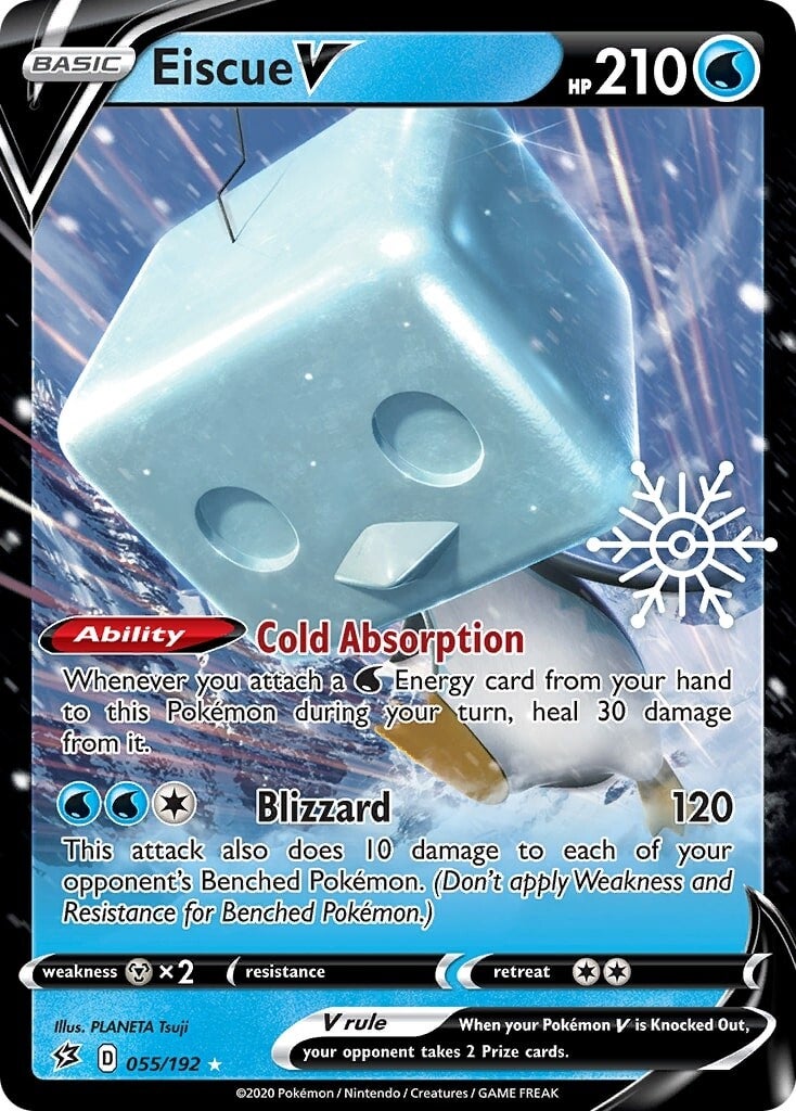 Eiscue V (055/192) (Holiday Calendar) [Sword & Shield: Rebel Clash] | Good Games Morley