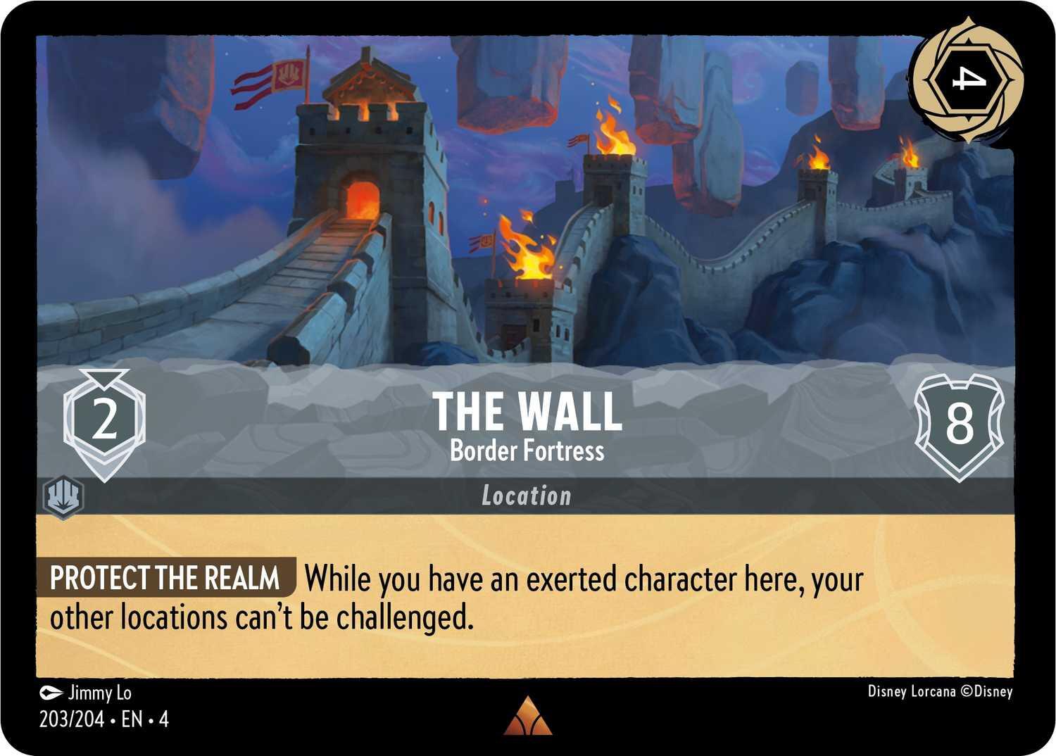 The Wall - Border Fortress (203/204) [Ursula's Return] | Good Games Morley
