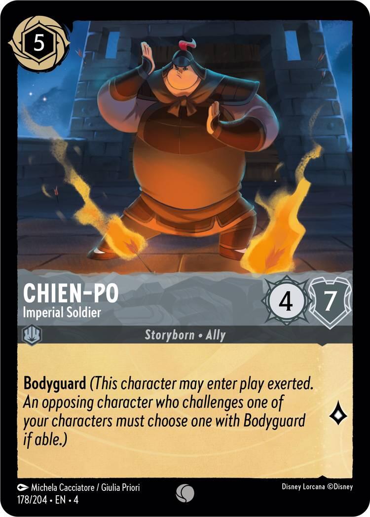 Chien-Po - Imperial Soldier (178/204) [Ursula's Return] | Good Games Morley