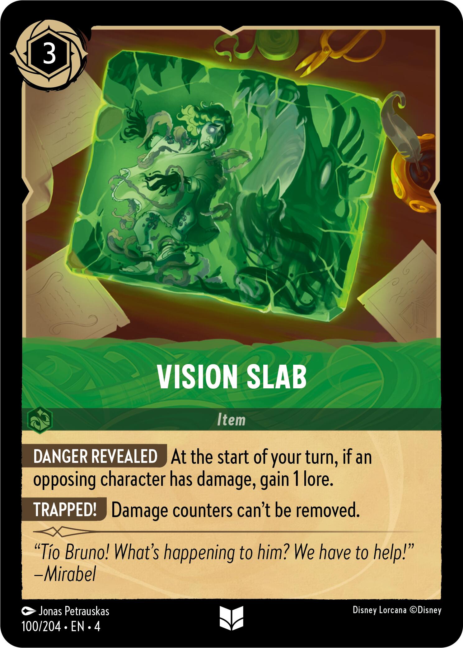 Vision Slab (100/204) [Ursula's Return] | Good Games Morley