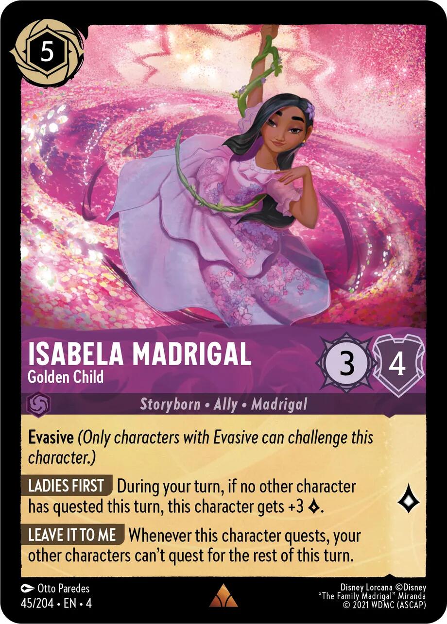 Isabela Madrigal - Golden Child (45/204) [Ursula's Return] | Good Games Morley
