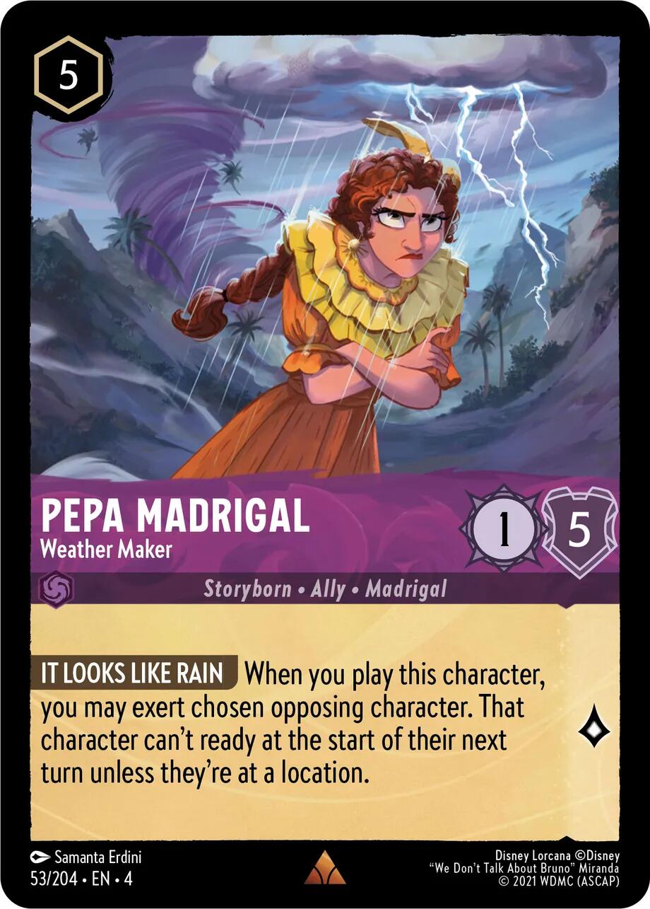 Pepa Madrigal - Weather Maker (53/204) [Ursula's Return] | Good Games Morley