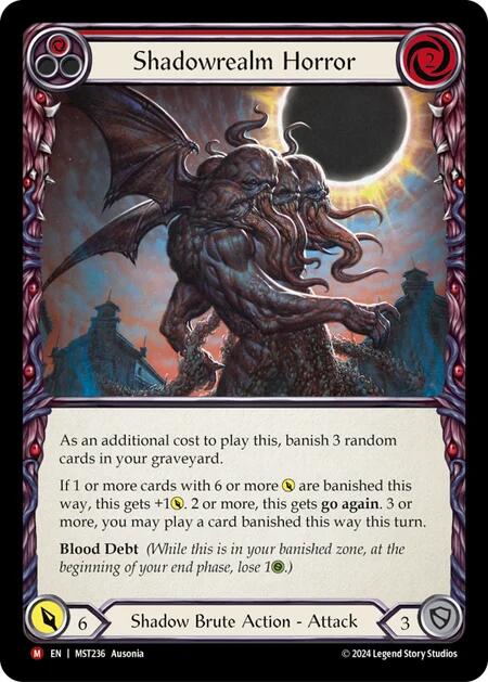 Shadowrealm Horror [MST236] (Part the Mistveil)  Rainbow Foil | Good Games Morley