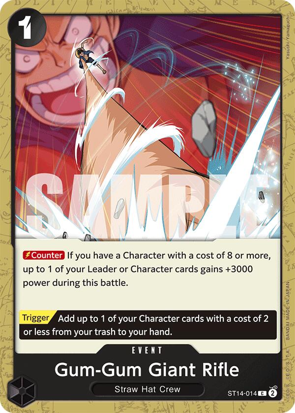 Gum-Gum Giant Rifle [Starter Deck: 3D2Y] | Good Games Morley