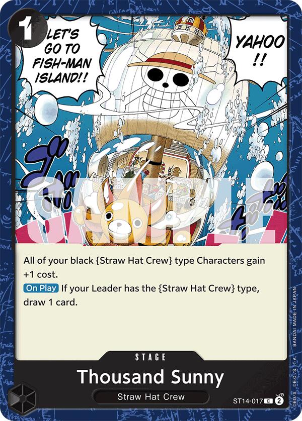 Thousand Sunny [Starter Deck: 3D2Y] | Good Games Morley