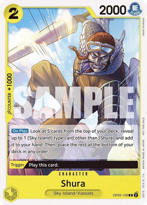 Shura (Tournament Pack Vol. 7) [One Piece Promotion Cards] | Good Games Morley