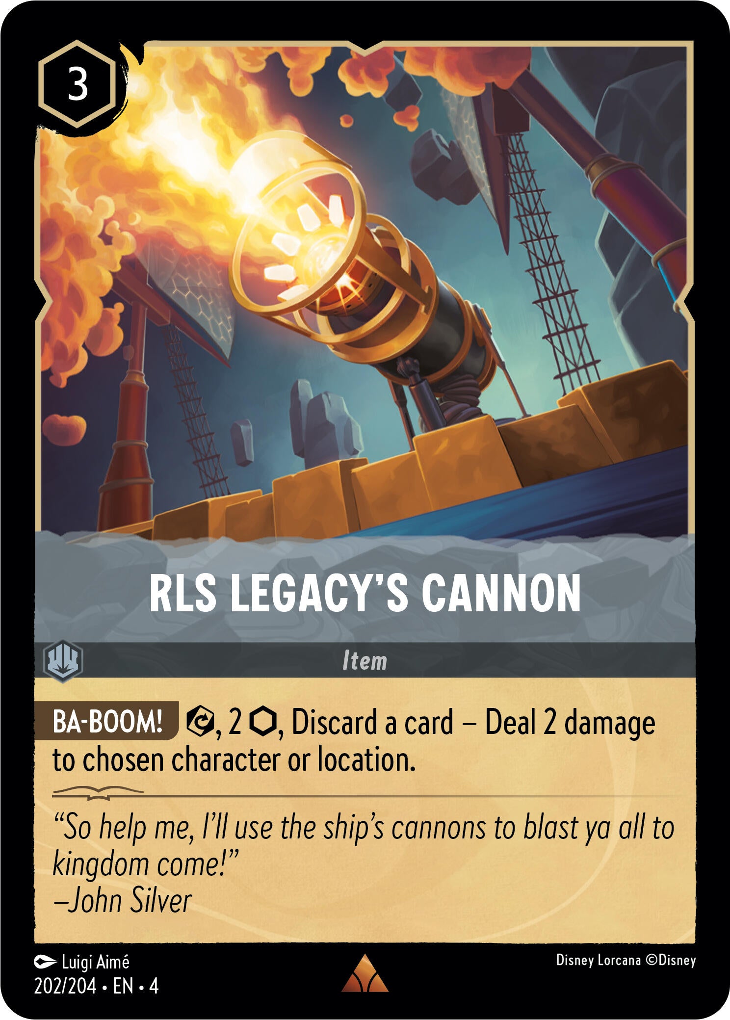 RLS Legacy's Cannon (202/204) [Ursula's Return] | Good Games Morley