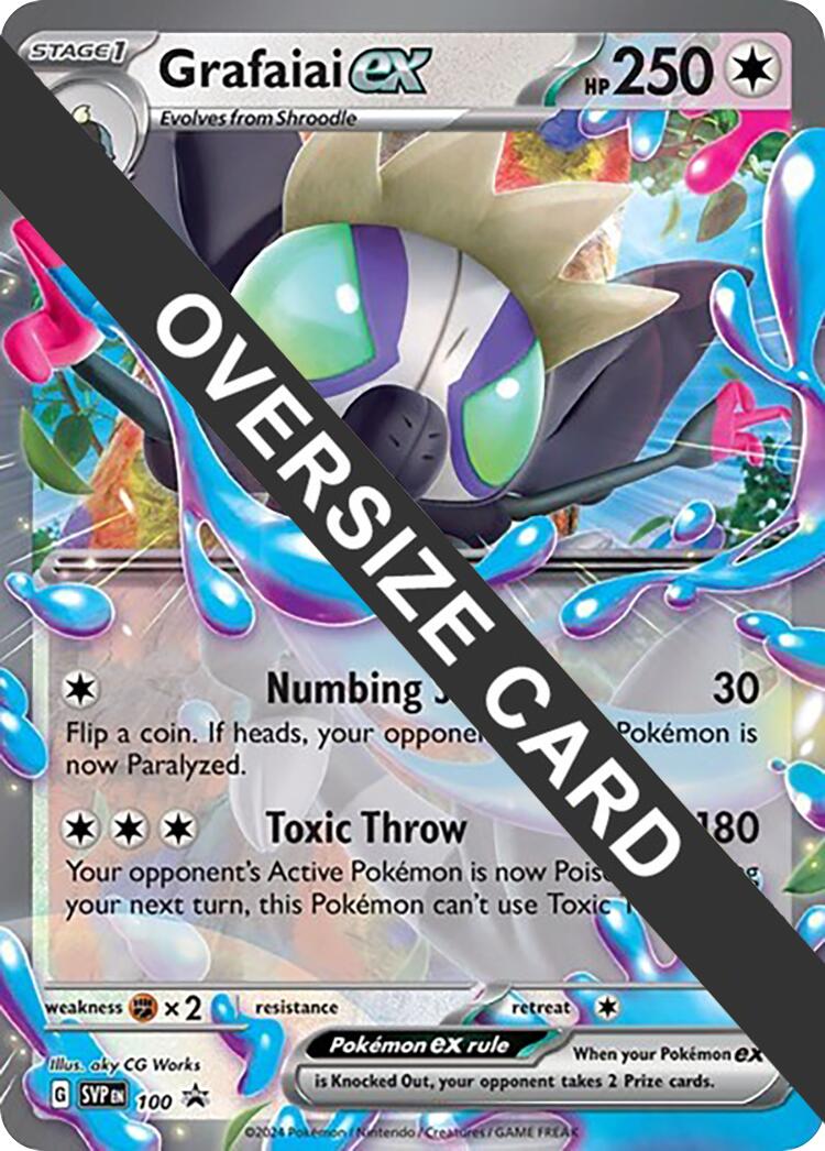 Grafaiai ex (100) (Jumbo Card) [Scarlet & Violet: Black Star Promos] | Good Games Morley