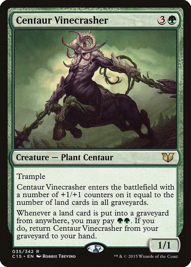 Centaur Vinecrasher 35/342 (Commander 2015)  | Good Games Morley