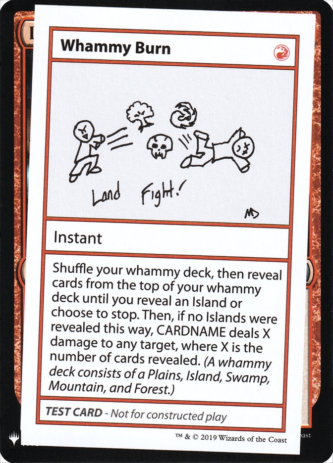 Whammy Burn [Mystery Booster Playtest Cards] | Good Games Morley