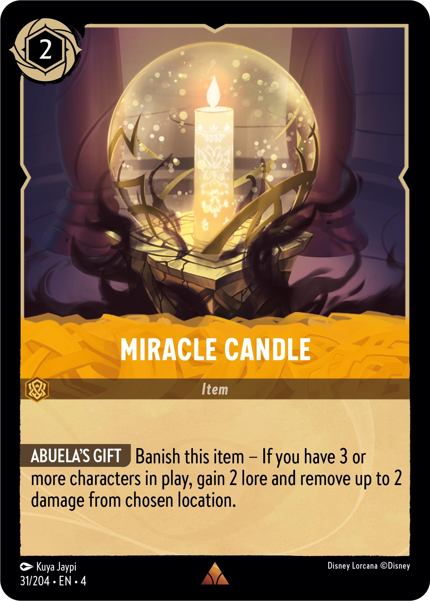 Miracle Candle (31/204) [Ursula's Return] | Good Games Morley