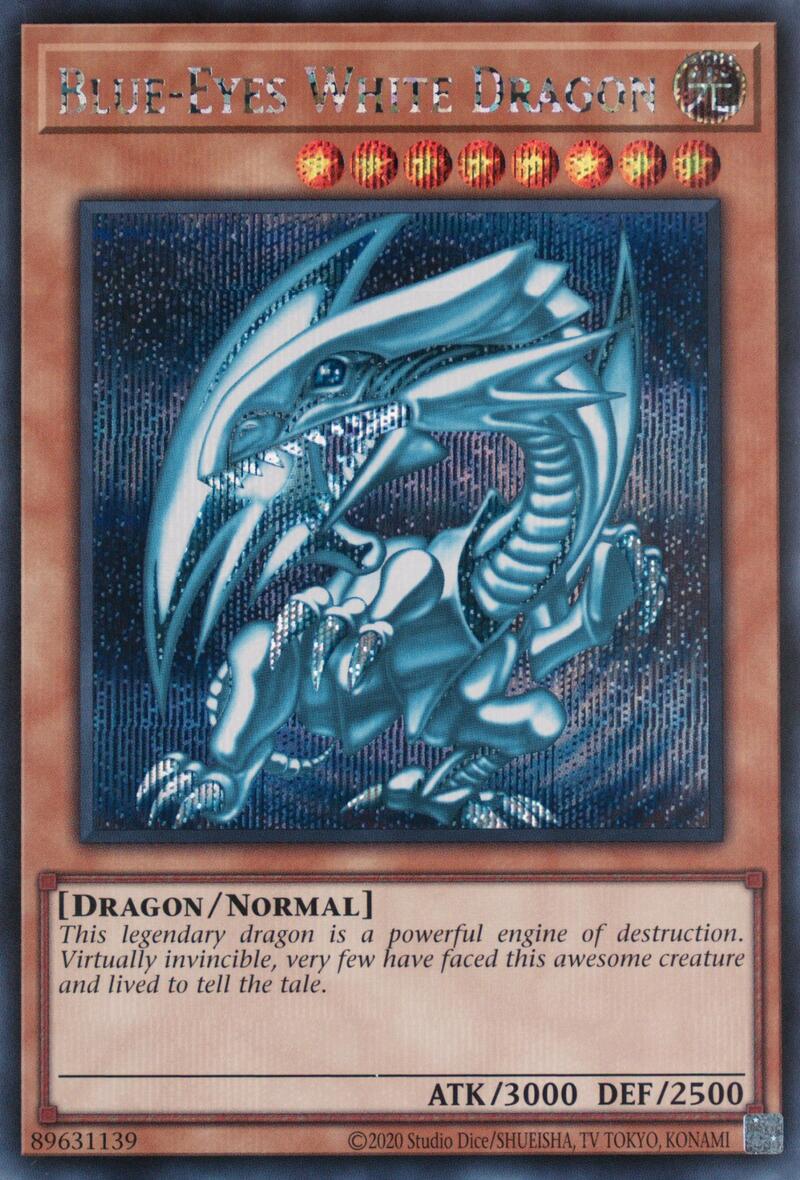 Blue-Eyes White Dragon (Secret Rare) Secret Rare | Good Games Morley