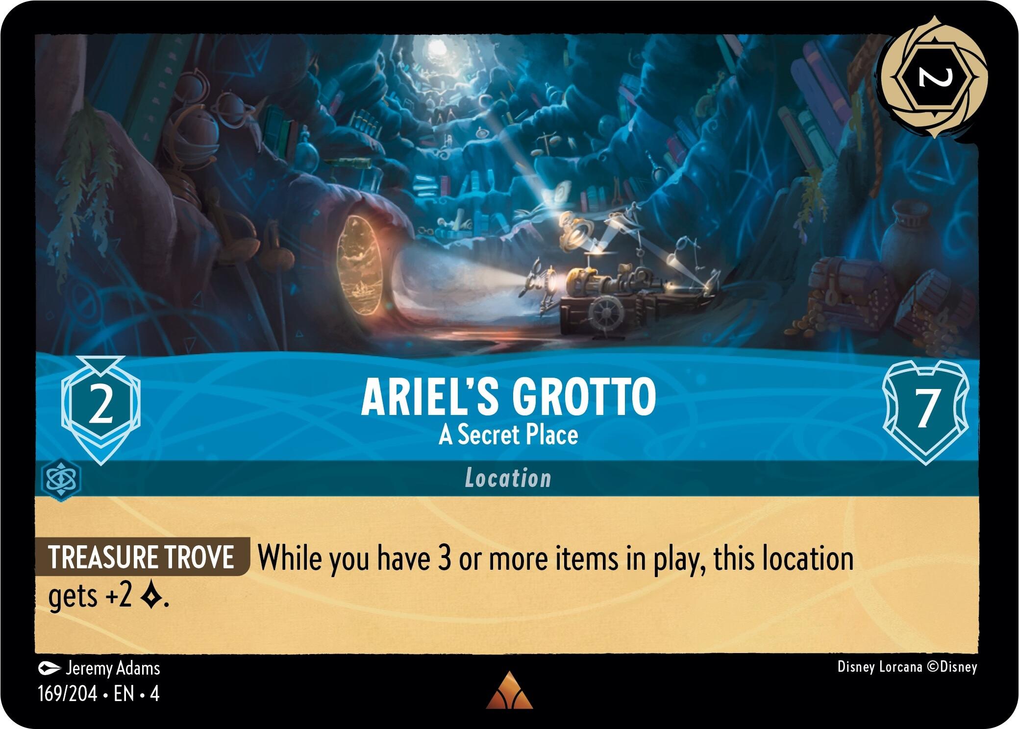 Ariel's Grotto - A Secret Place (169/204) [Ursula's Return] | Good Games Morley