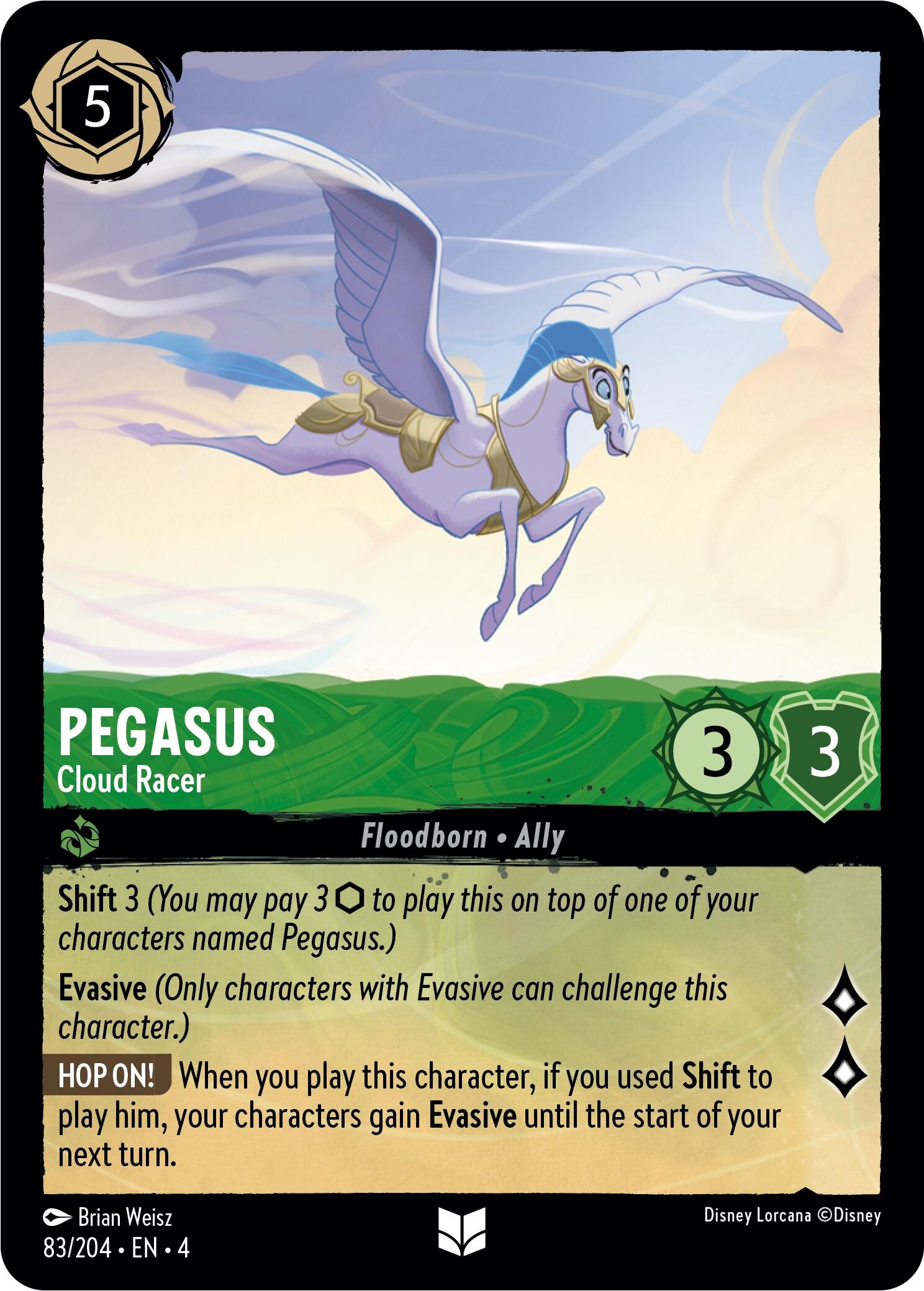 Pegasus - Cloud Racer (83/204) [Ursula's Return] | Good Games Morley