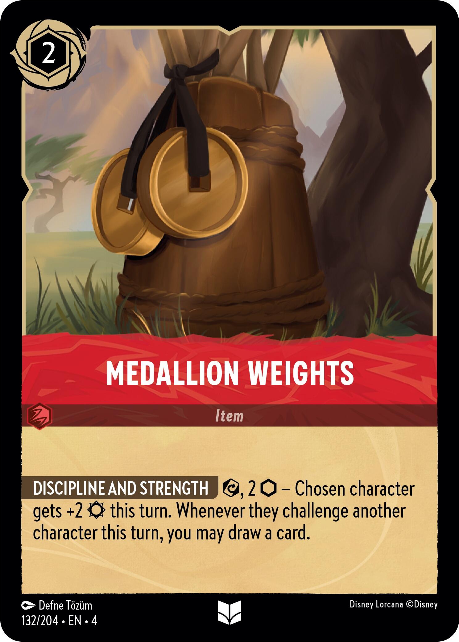 Medallion Weights (132/204) [Ursula's Return] | Good Games Morley