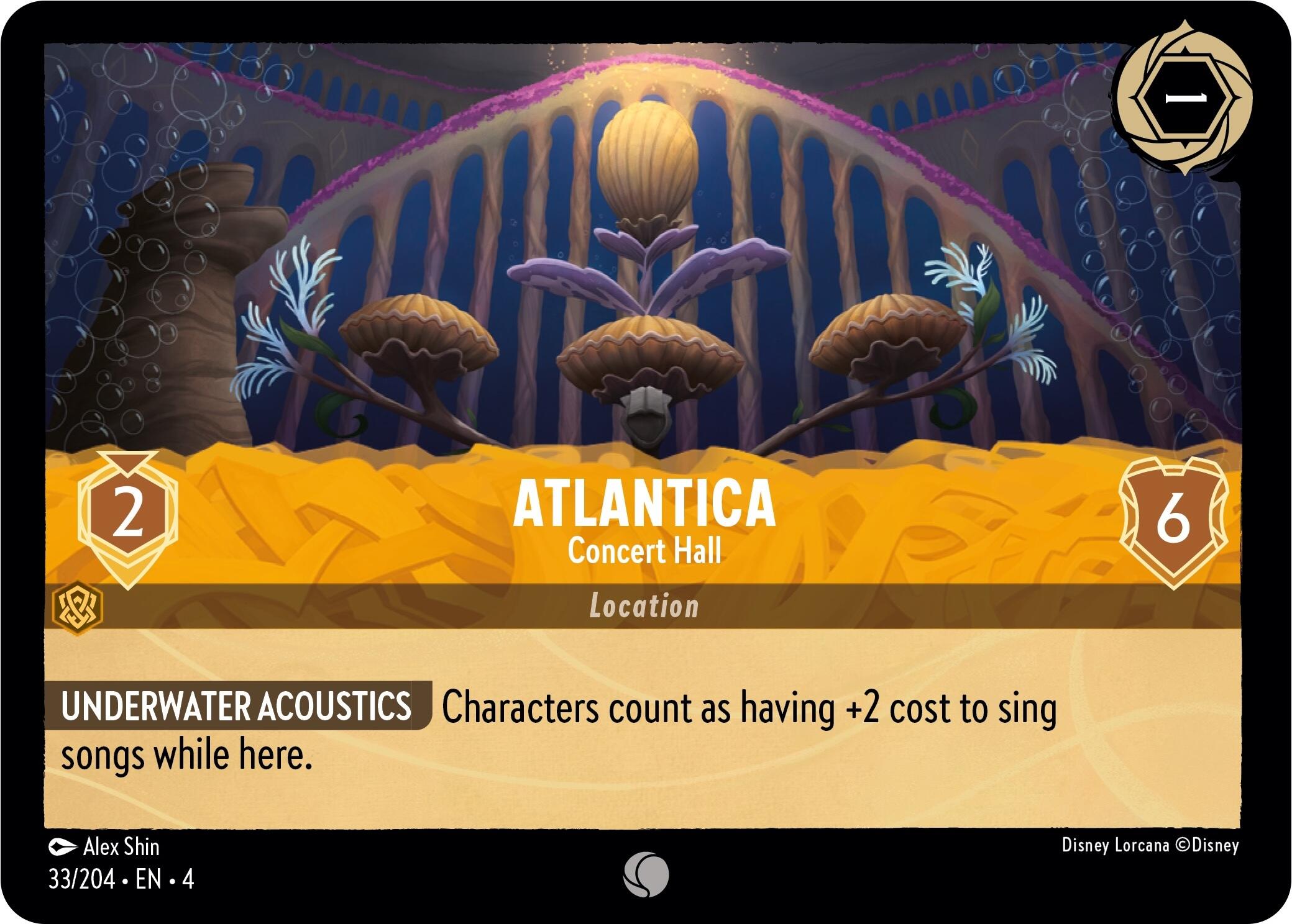 Atlantica - Concert Hall (33/204) [Ursula's Return] | Good Games Morley