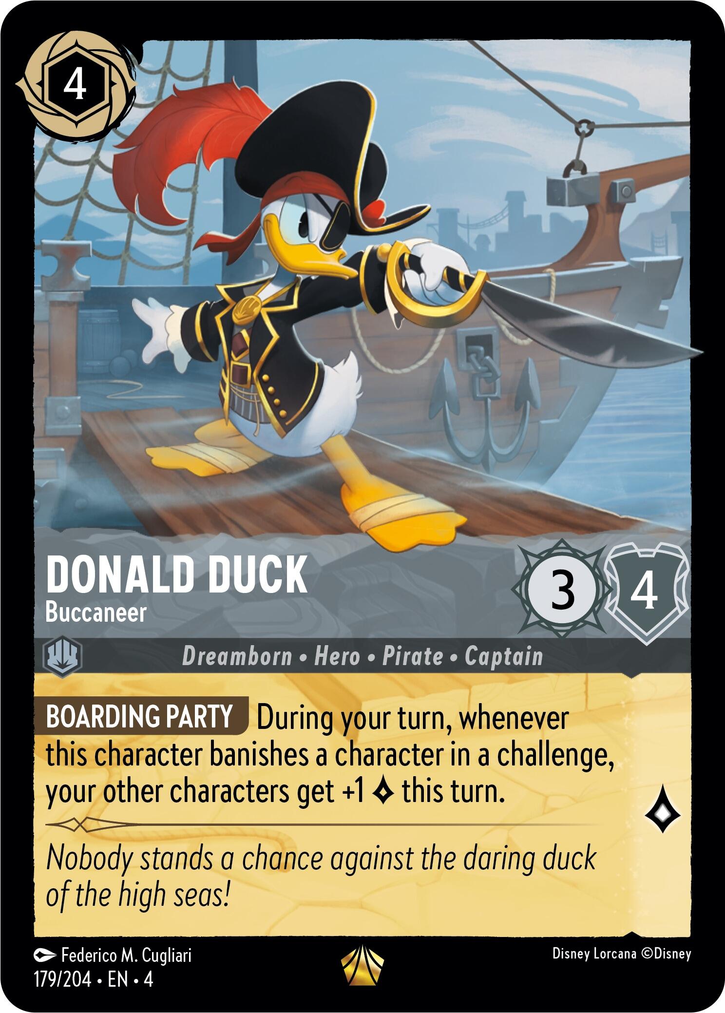 Donald Duck - Buccaneer (179/204) [Ursula's Return] | Good Games Morley