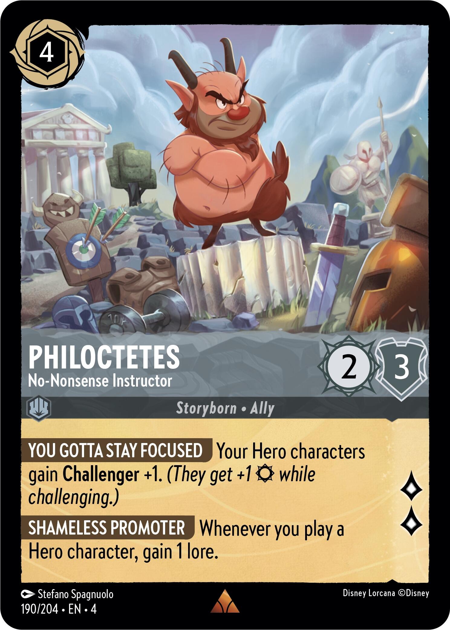 Philoctetes - No-Nonsense Instructor (190/204) [Ursula's Return] | Good Games Morley