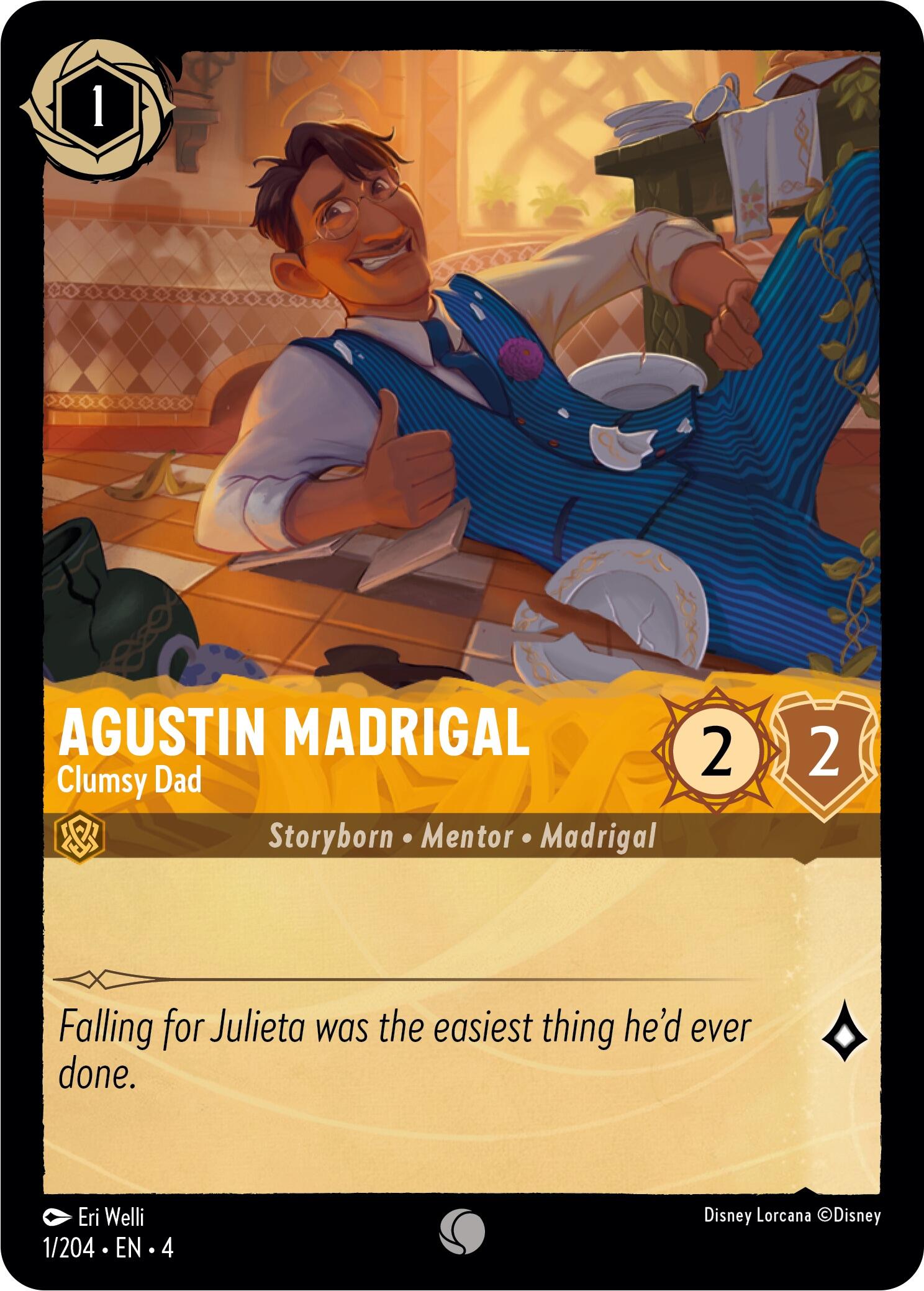 Agustin Madrigal - Clumsy Dad (1/204) [Ursula's Return] | Good Games Morley