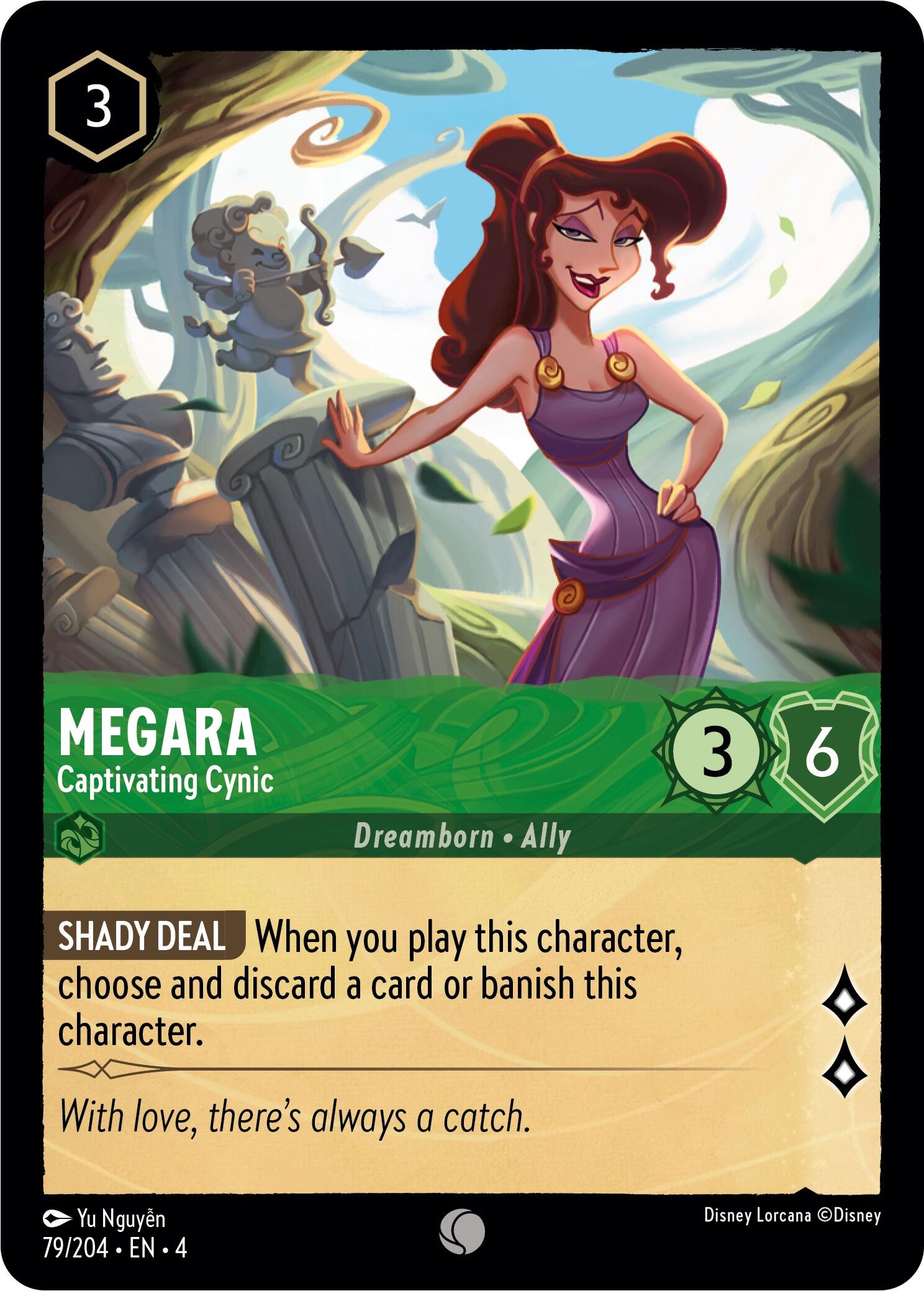 Megara - Captivating Cynic (79/204) [Ursula's Return] | Good Games Morley