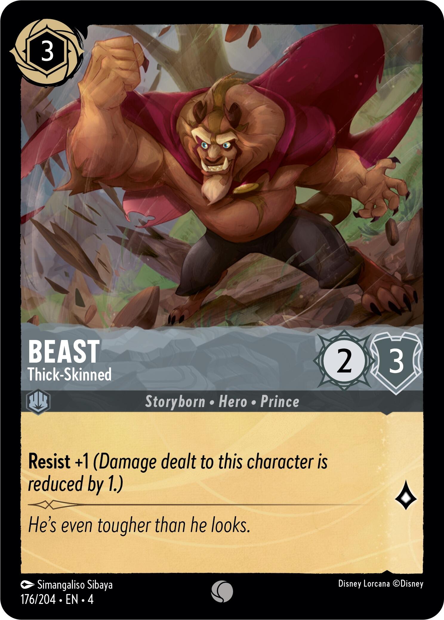 Beast - Thick-Skinned (176/204) [Ursula's Return] | Good Games Morley