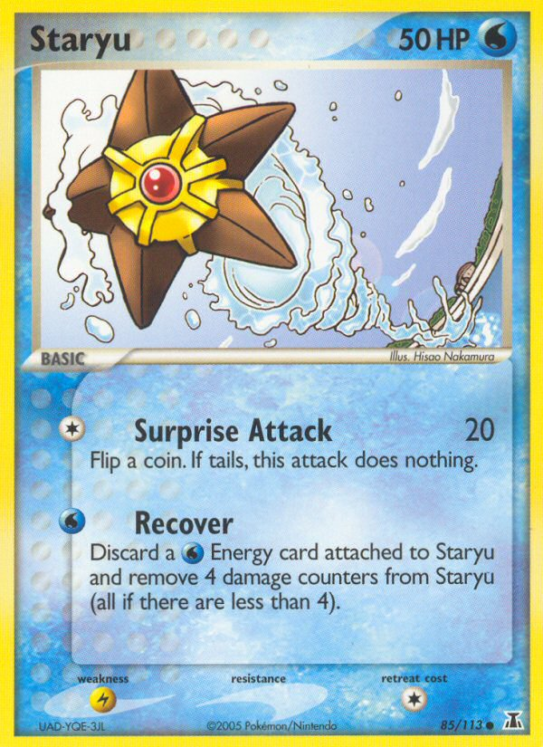 Staryu (85/113) [EX: Delta Species] | Good Games Morley