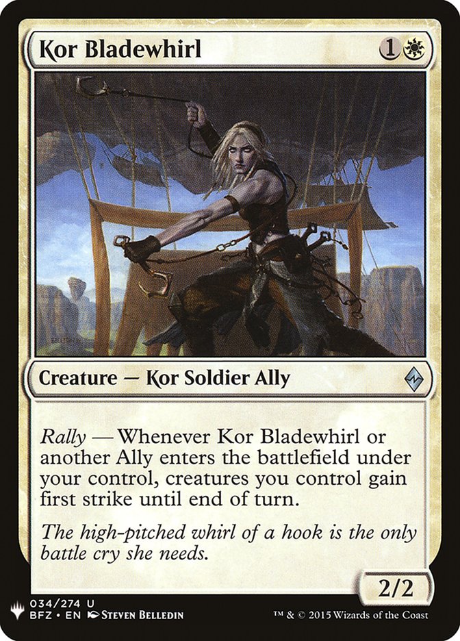 Kor Bladewhirl [Mystery Booster] | Good Games Morley