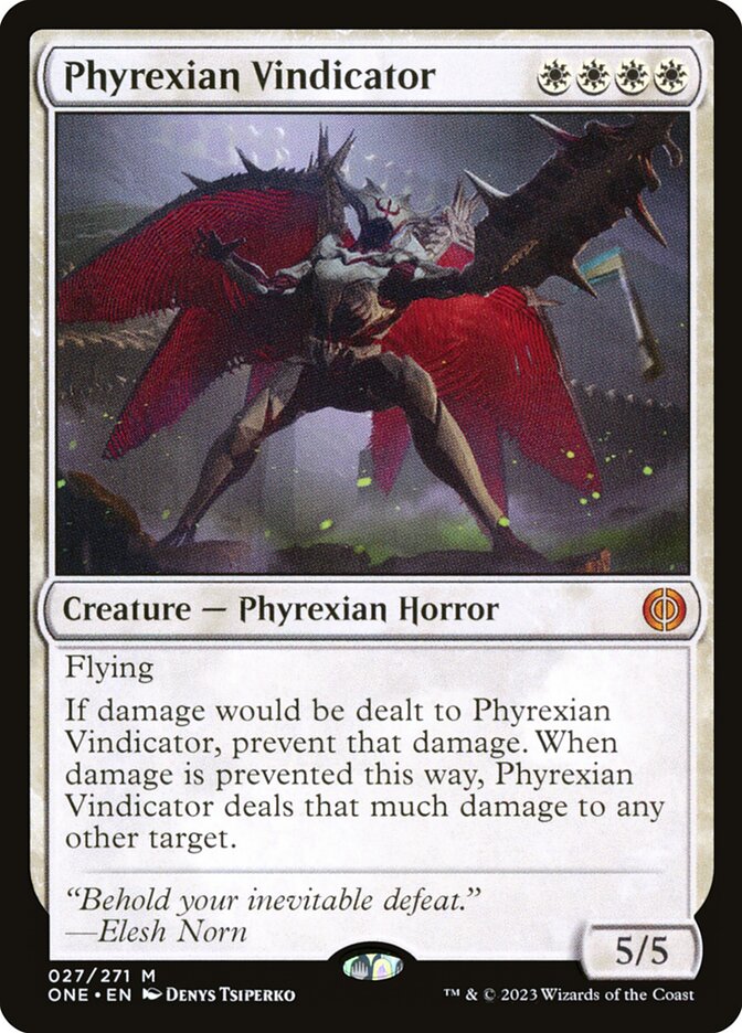Phyrexian Vindicator 27 (Phyrexia: All Will Be One)  | Good Games Morley