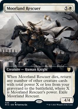 Moorland Rescuer Extended Art 45/38 (Commander: Innistrad: Midnight Hunt)  | Good Games Morley