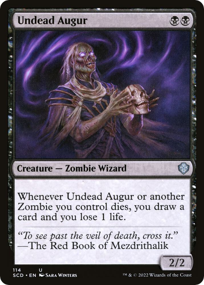 Undead Augur 114/352 (Starter Commander Decks)  | Good Games Morley