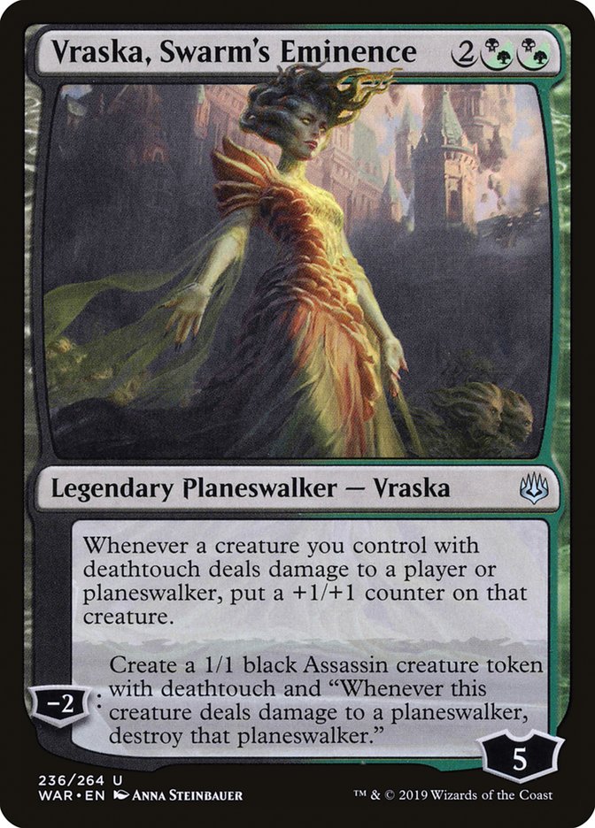 Vraska, Swarms Eminence 236/264 (War of the Spark)  | Good Games Morley