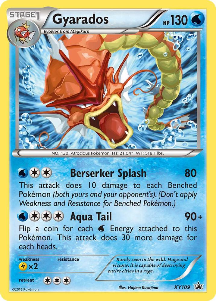 Gyarados XY109 (XY Promos)  - Holofoil | Good Games Morley