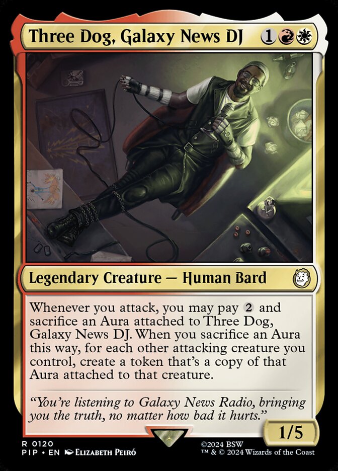 Three Dog, Galaxy News DJ 120/326 (Universes Beyond: Fallout)  | Good Games Morley