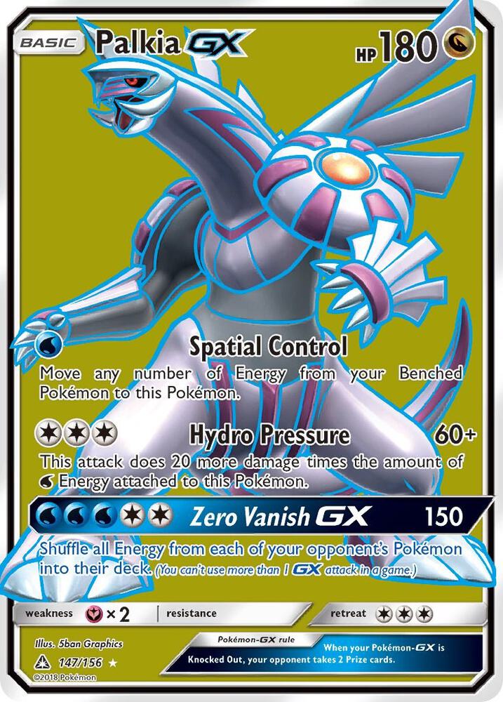 Palkia GX 147/156 (SM - Ultra Prism)  - Holofoil | Good Games Morley