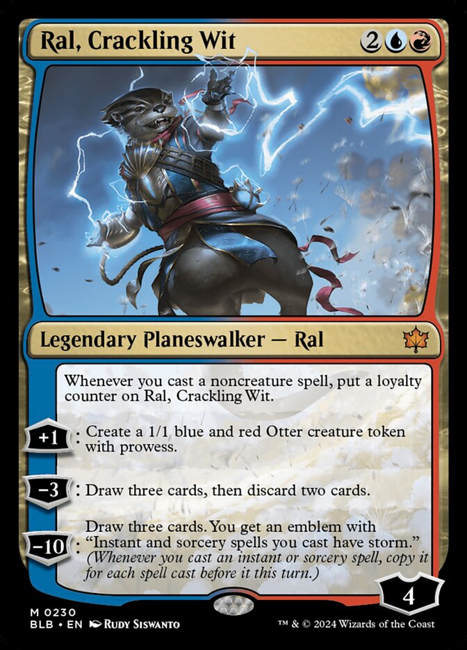 Ral, Crackling Wit 230/281 (Bloomburrow)  - Foil | Good Games Morley