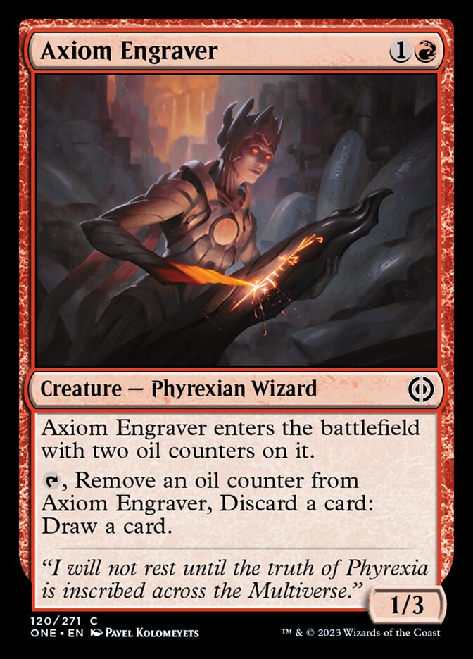 Axiom Engraver [Phyrexia: All Will Be One] | Good Games Morley