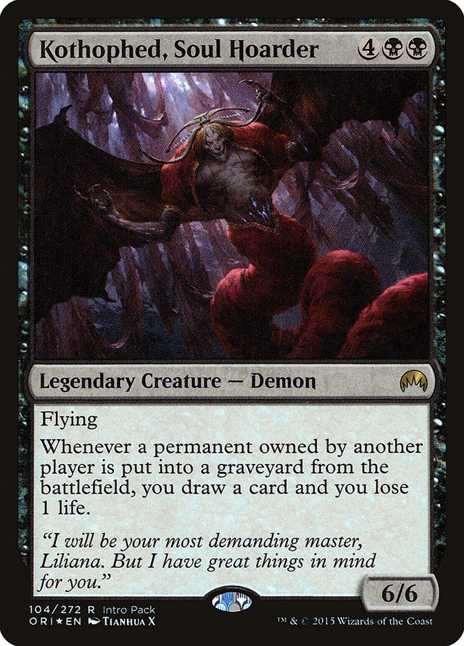 Kothophed, Soul Hoarder (Intro Pack) [Magic Origins Promos] | Good Games Morley