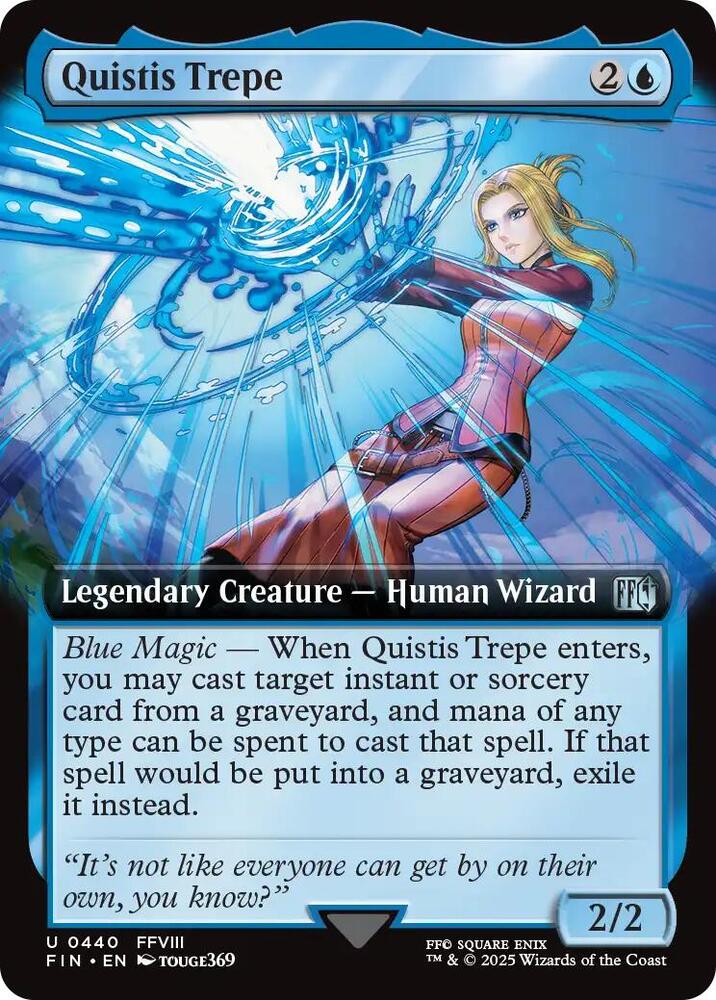 Quistis Trepe  440/309 (FINAL FANTASY)  - Extended Art Foil | Good Games Morley