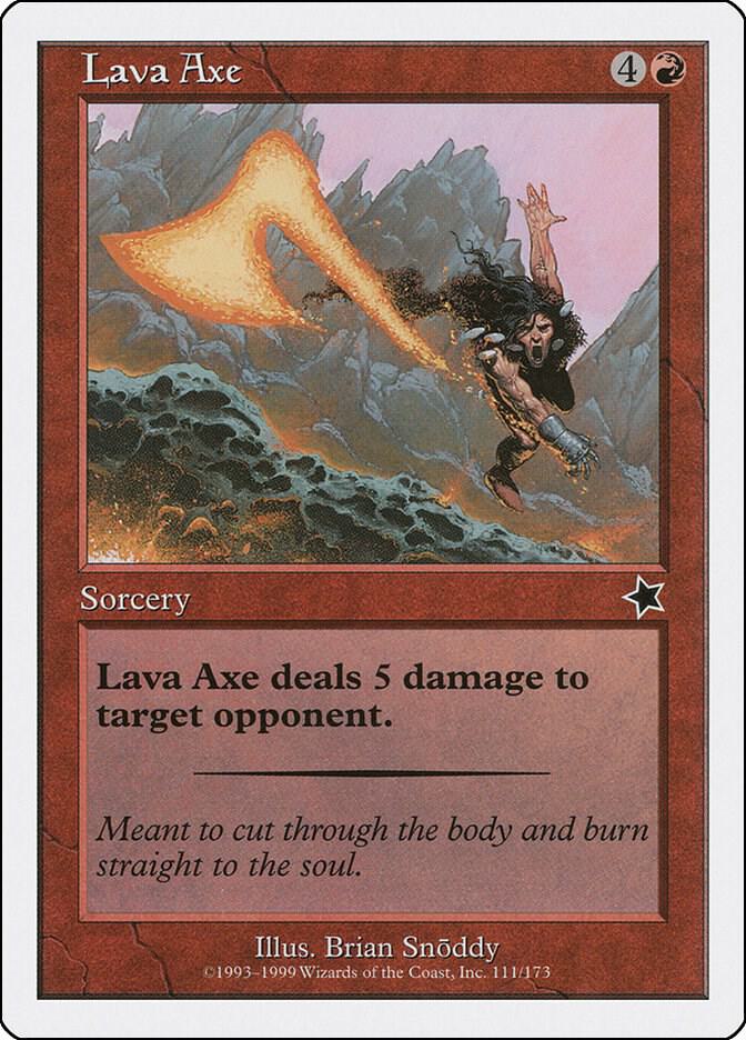 Lava Axe 111/173 (Starter 1999)  | Good Games Morley