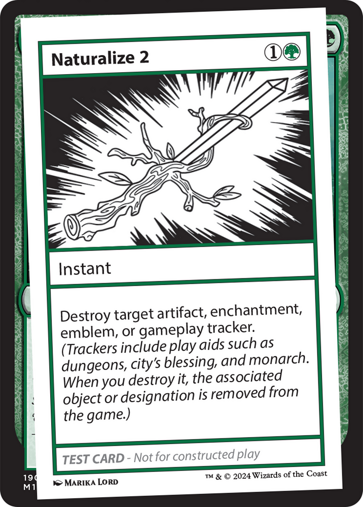 Naturalize 2 [Mystery Booster 2 Playtest Cards] | Good Games Morley
